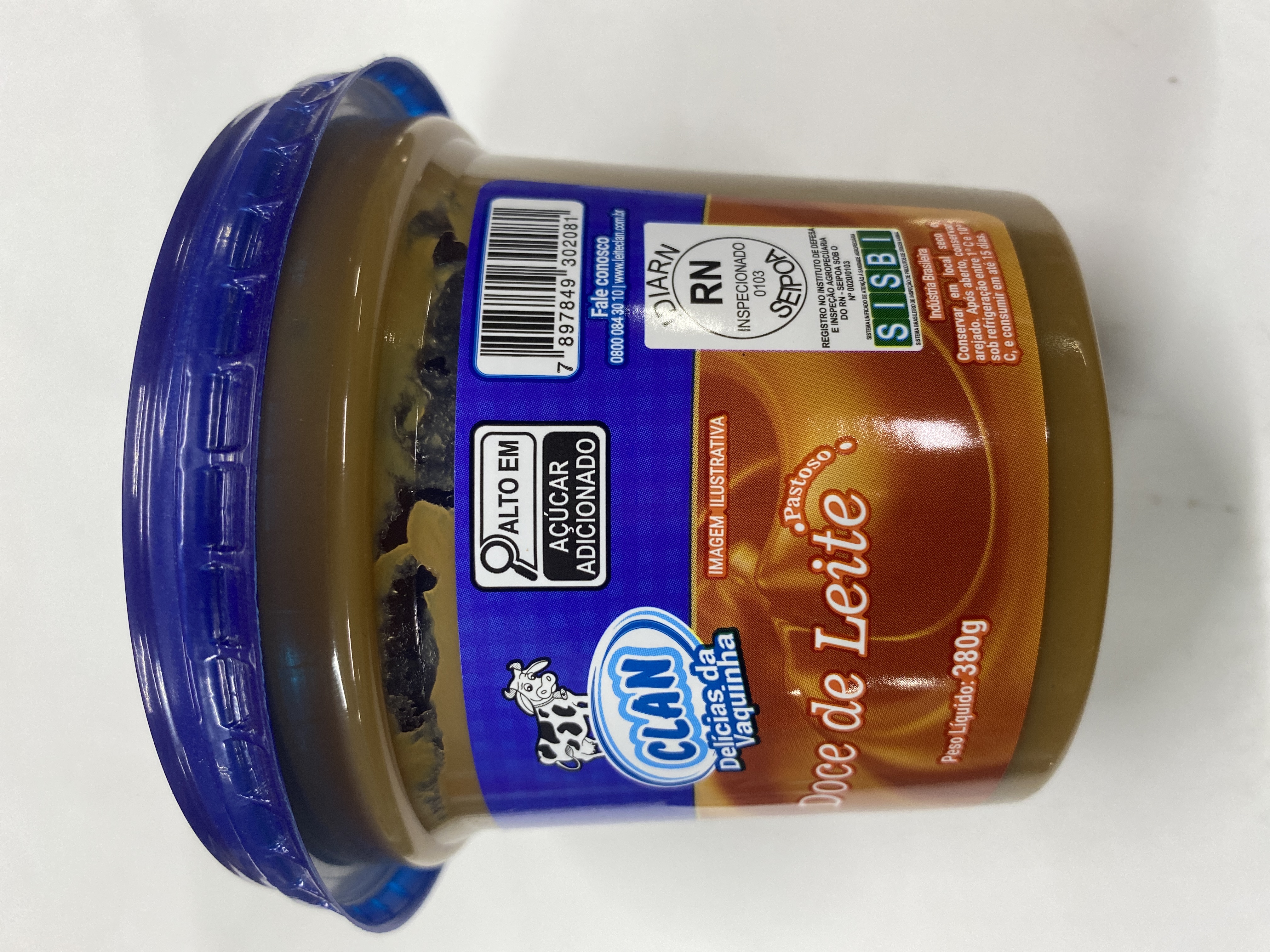 Doce de leite clan 380g