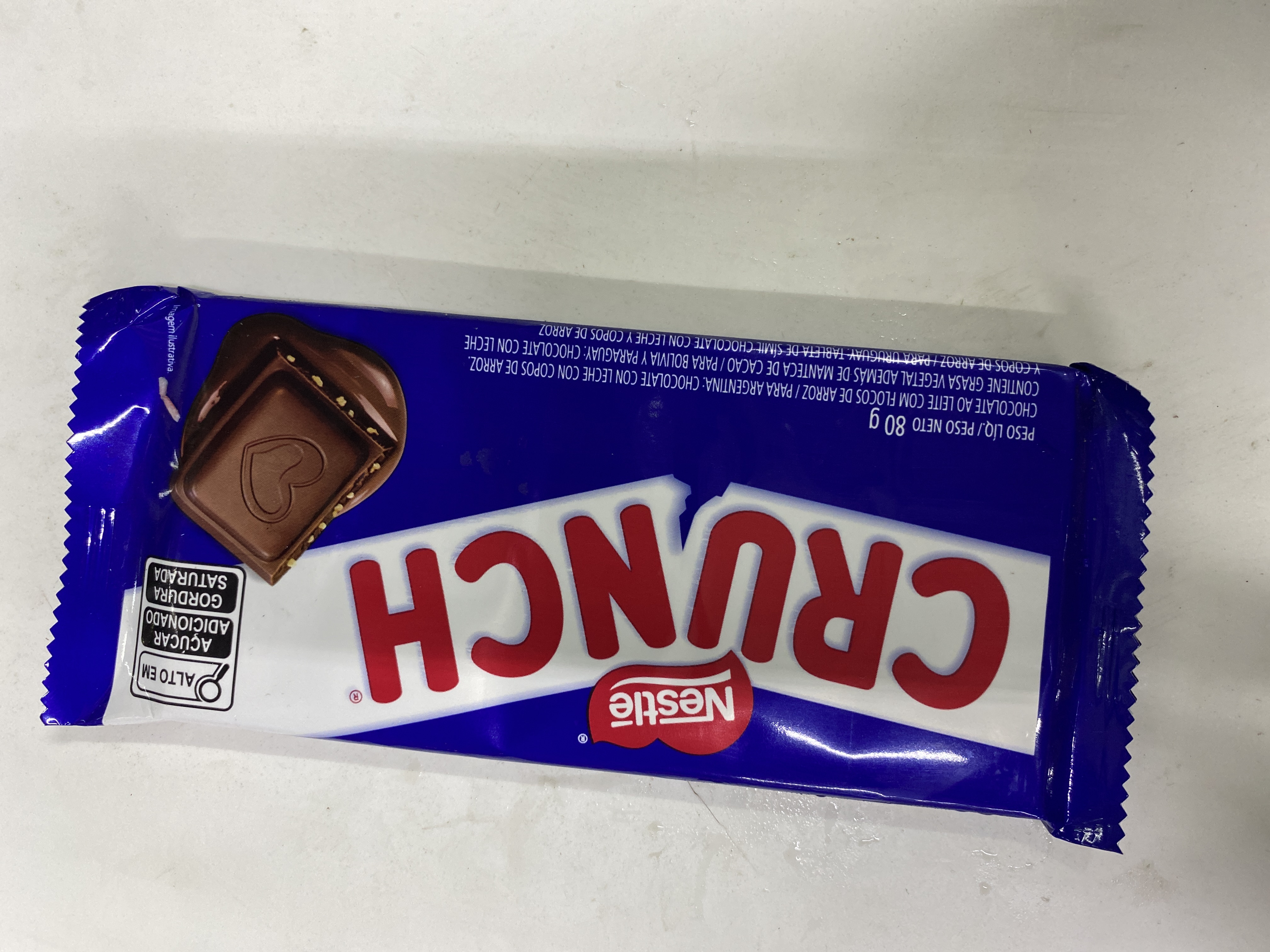 Barra chocolate crunch Nestlé