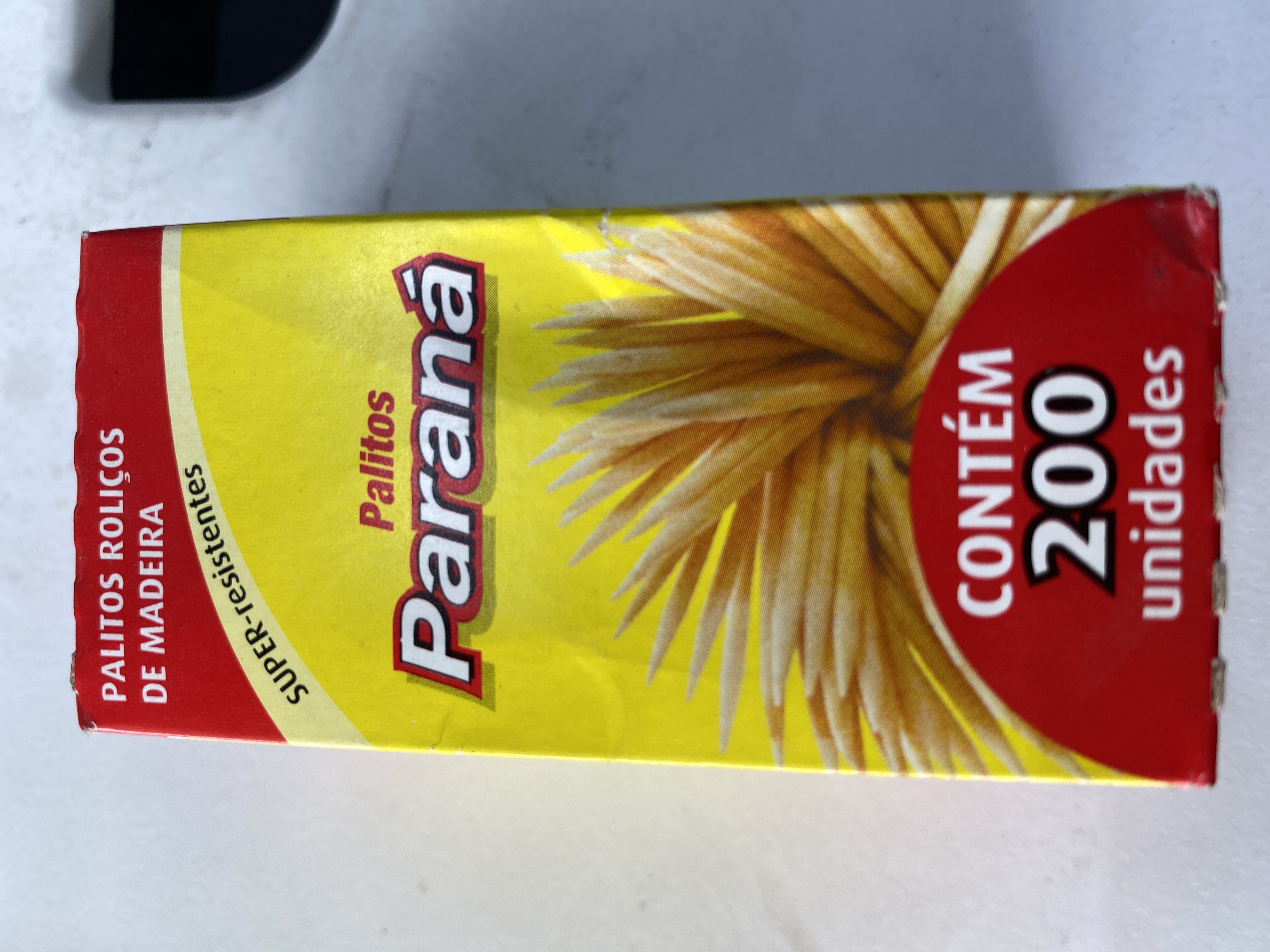 Palitos dentais Paraná caixa com 200 uni