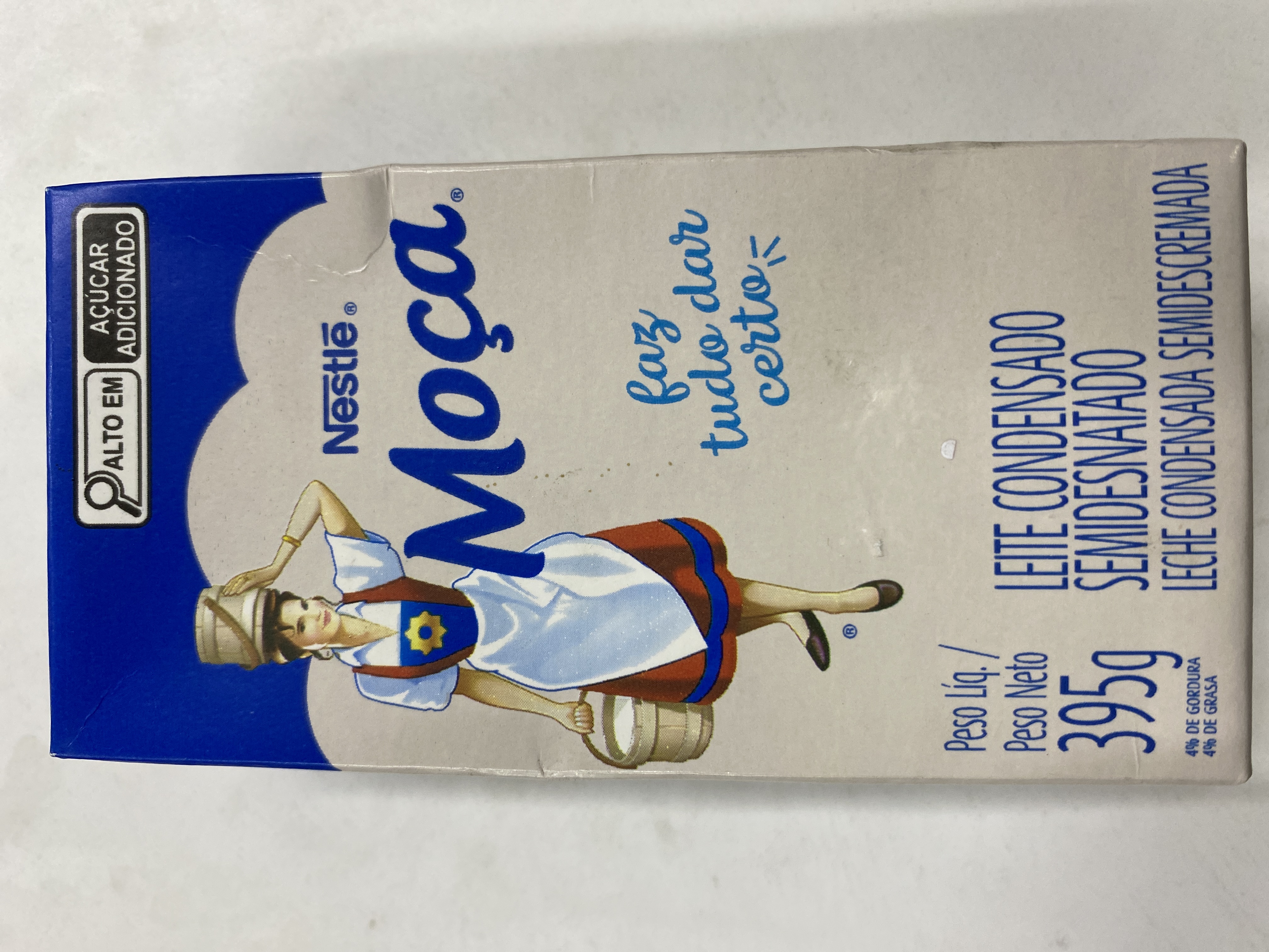 Leite condensado moça 395g