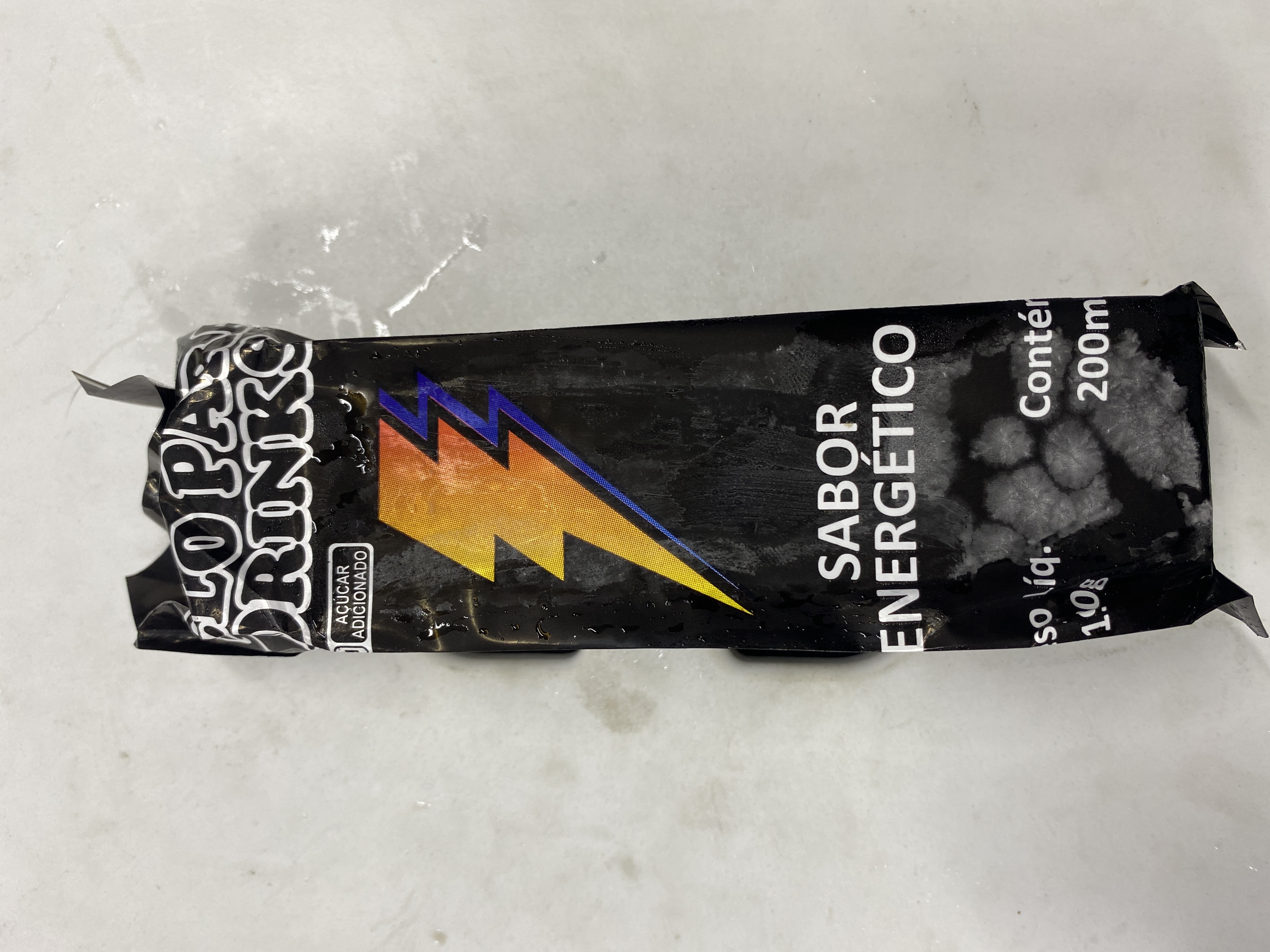 Gelo sabor energético 190g